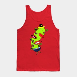 Creepy Worm Tank Top